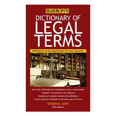 Dictionary of Legal Terms for District of Columbia Notaries