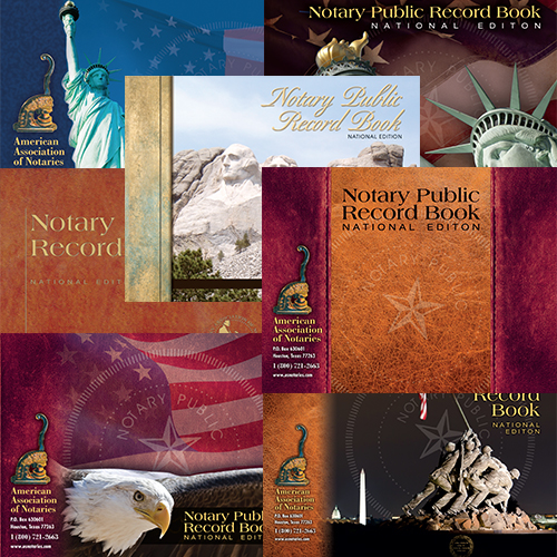 District of Columbia Notary Record Book (Journal) - 242 entries