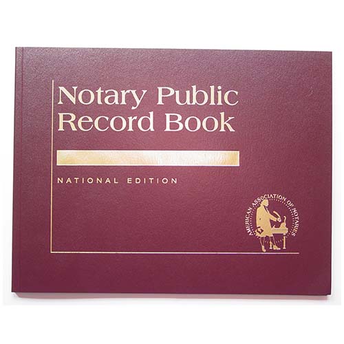 District of Columbia Contemporary Notary Record Book (Journal) - 572 Entries