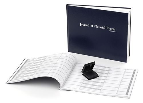 District of Columbia Hard Cover Notary Journal - 488 Entries